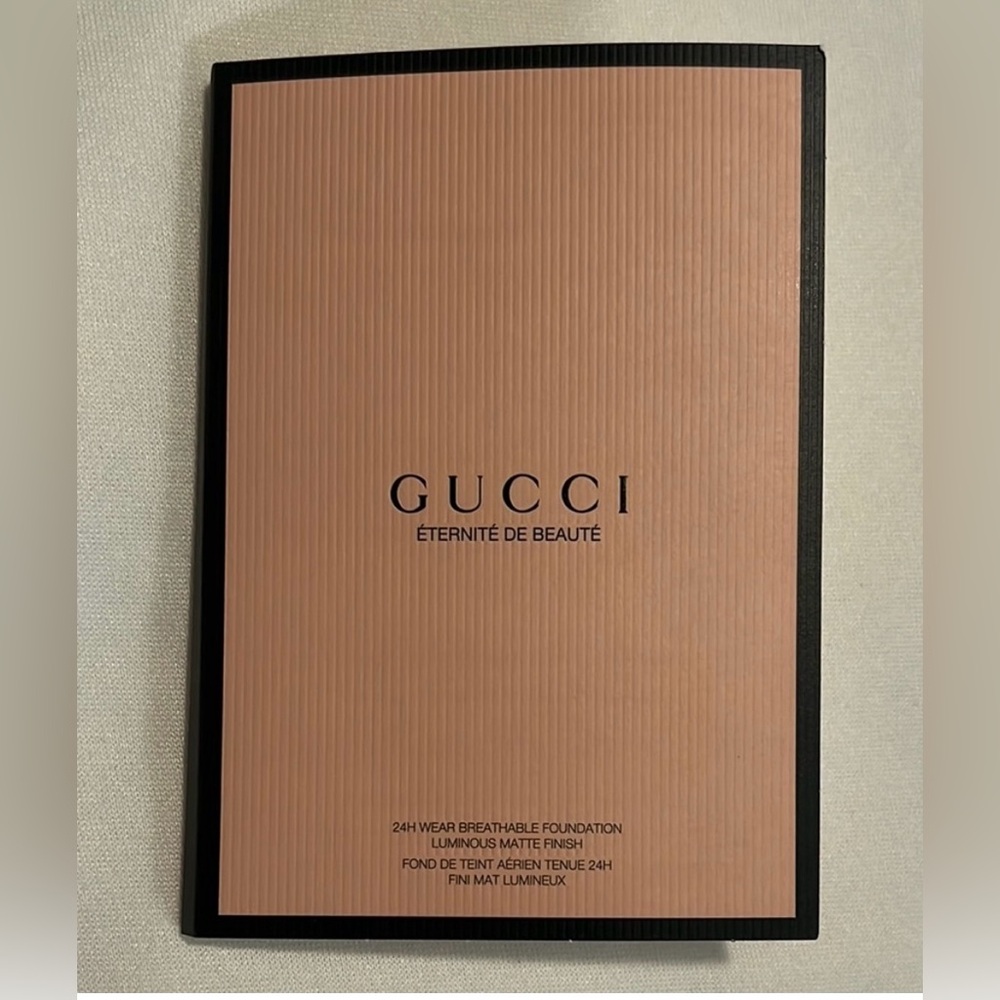 5/$25 item Gucci Eternité de Beauté Foundation sample